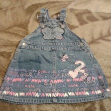 сарафан джинсовый для девочки