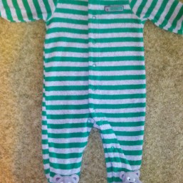 Karters велюровый человечек 3-6мес