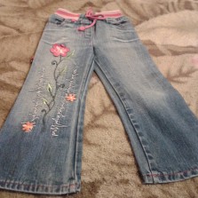 джинсы на девочку