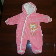 Комбинезон велюровый утепленный