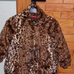 шубка леопар