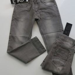 125-1  Джинсы для мальчика 134-164 /польша/ серые