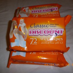 72 шт! Влажные детские салфетки!