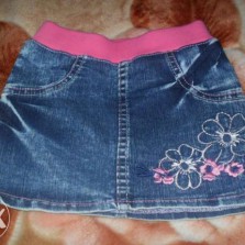 Джинсовая юбочка