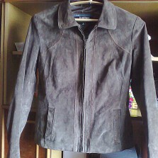 Натуральная замшевая куртка