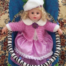 Детское шезлонг кресло-качеля Fisher Price