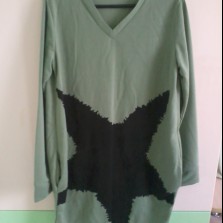 Удлиненная новая кофта (туника) 