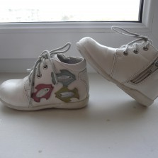 Ботинки для девочки Little Deer 21 р, 13,5 см, кожа