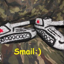 Вязаные танкотапки
