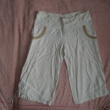 Льняные бриджи