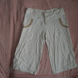 Льняные бриджи