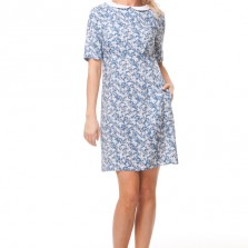 Платье Микки Маусы с белым воротником