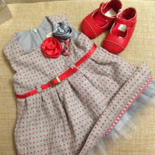 платье для маленькой модницы 