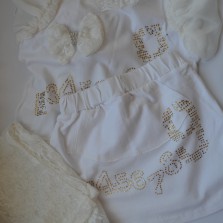 Красивый комплект-тройка на модницу,  р100см