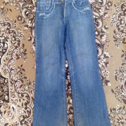 Джинсы утепленные