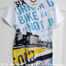 5746  Футболка  мал BLUELAND Размерный Ряд: 128.140.152.164 см