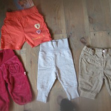 штаны и шорты фирменные 0-6 мес