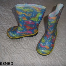 Продаю резиновые сапожки 25 размера и 31 размера