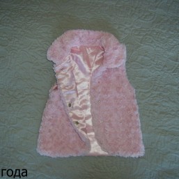 Жилетка для девочки 3- лет