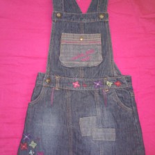 Джинсовый сарафан на девочку