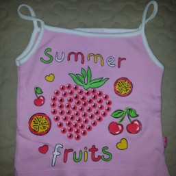 Летняя маечка для девочки