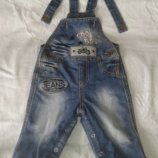 джинсовый комбез на флисе