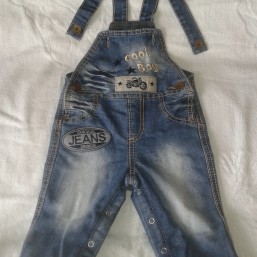 джинсовый комбез на флисе