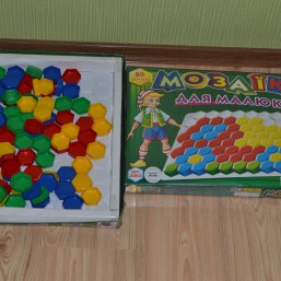 Мозаика крупная для самых маленьких, развивающие игрушки