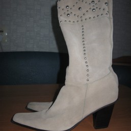 Замшевые сапоги деми-сезон 36 р. Traxxo Германия