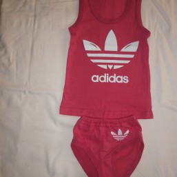 Комплект трусы+майка Адидас