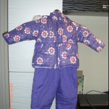 Зимний комбенизон для малышки