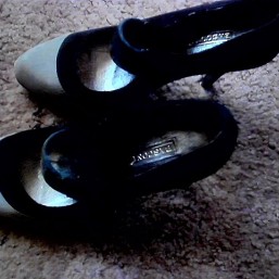 Замшевые туфли 