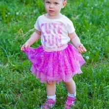 Юбка из фатина