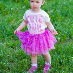 Юбка из фатина