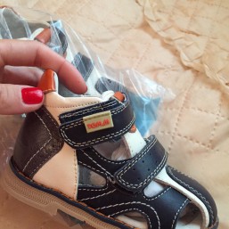 Босоножки ортопед для мальчика tom.m новые 22,23