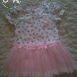 Платье с фатином на 3-4 года