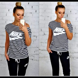 Женский спортивный летний костюм NIKE 
