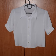 белая блуза