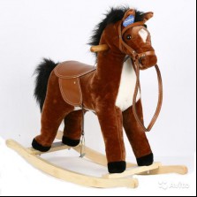  лошадка качалка музыкальная
