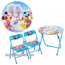 Красивые складные парты дошкольного возраста! Яркие мульты!