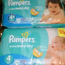Памперс Актив Беби 4 
