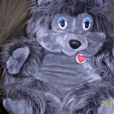 игрушка, волк