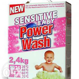 Стиральный порошок Power Wash Sensitive baby 2.4 кг