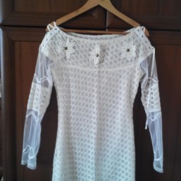 Коротенькое вязанное платичко или туника