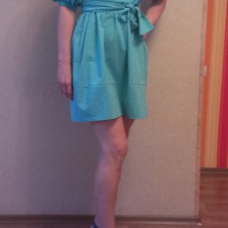 Летнее платье 46р.