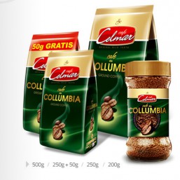 DE COLLUMBIA КОФЕ 500 грм