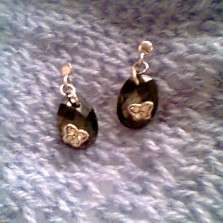 Нежные серьги с агатами