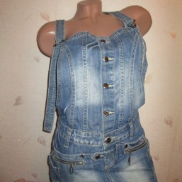 Джинсовый сарафан