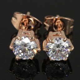 Серьги с кристаллами Swarovski