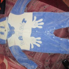 Комбинезон велюровый